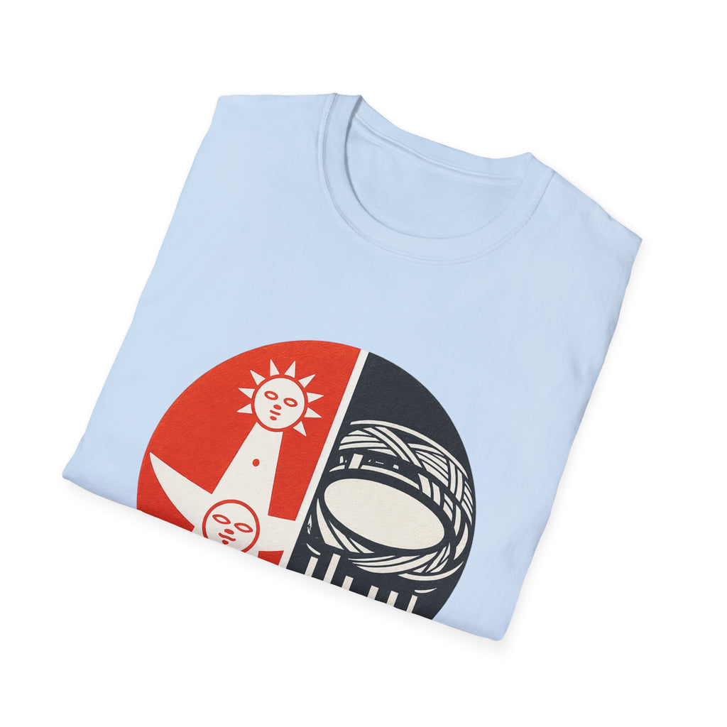 70/25 Osaka Anniversary Graphic T-Shirt — Retro Sun & Arena Design