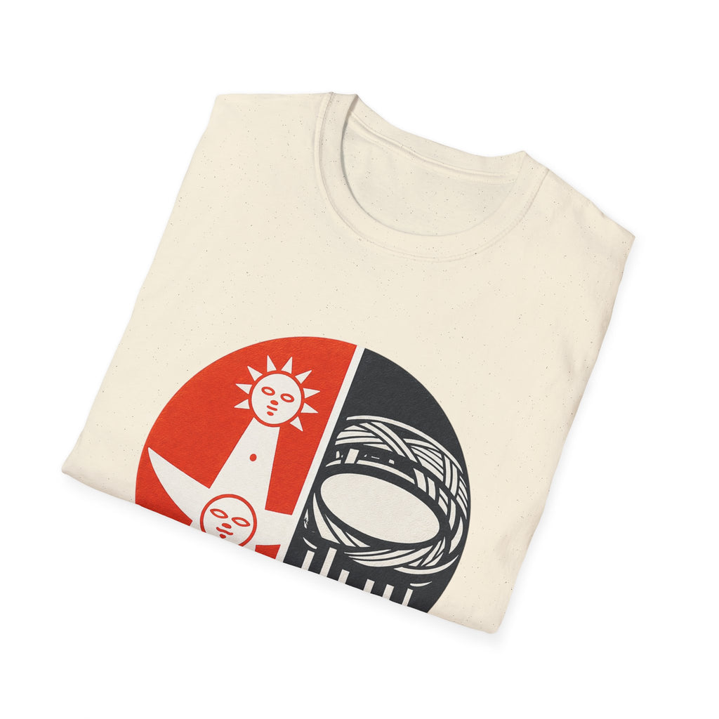 70/25 Osaka Anniversary Graphic T-Shirt — Retro Sun & Arena Design